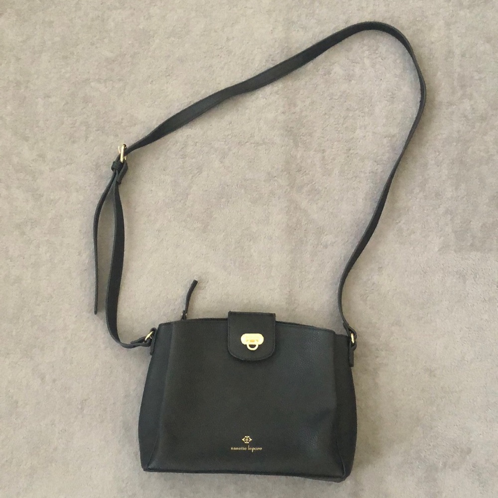 Nanette Lepore Black Crossbody Bag